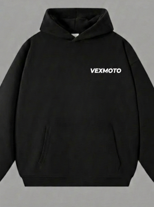 VEXMOTO-MAKE EMOTOS LEGAL HOODIE(BLACK)